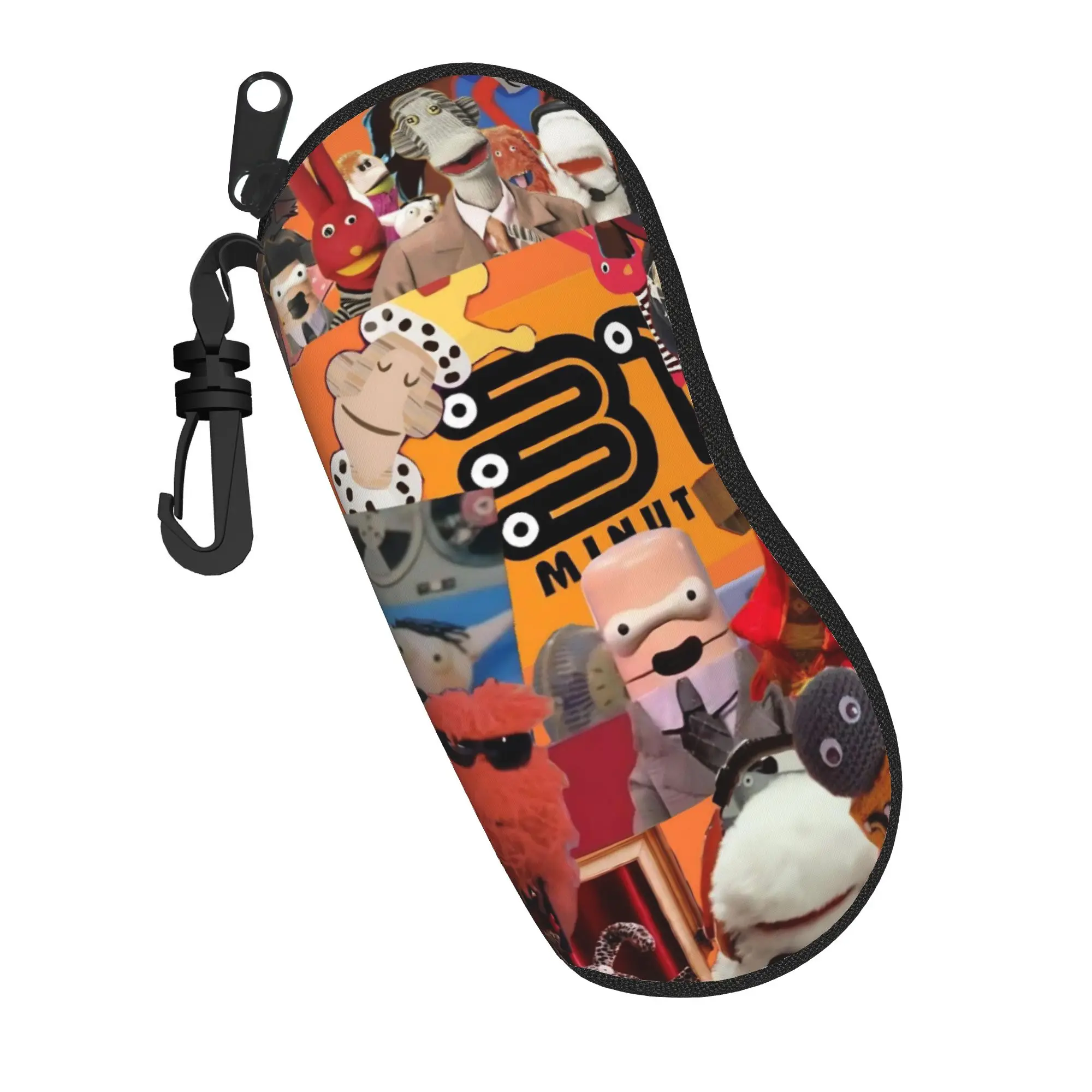 31 Minutos Chilean Comedy Glasses Case Men Women Lightweight Zipper  Eyewear Storage Box Protector Glasses Box