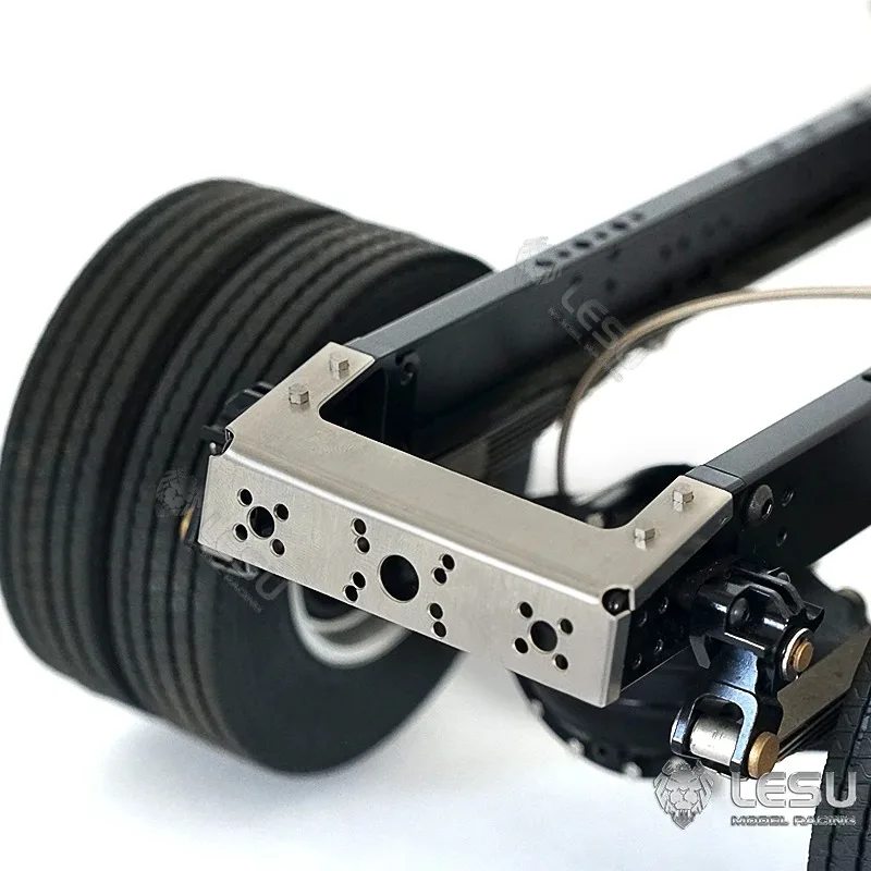 LESU Model Metal Tail Beam L-1030-B M3 For 1/14 Tamiya Tractor Dumper Tipper Outdoor Toys TH20451 Rc Accessories