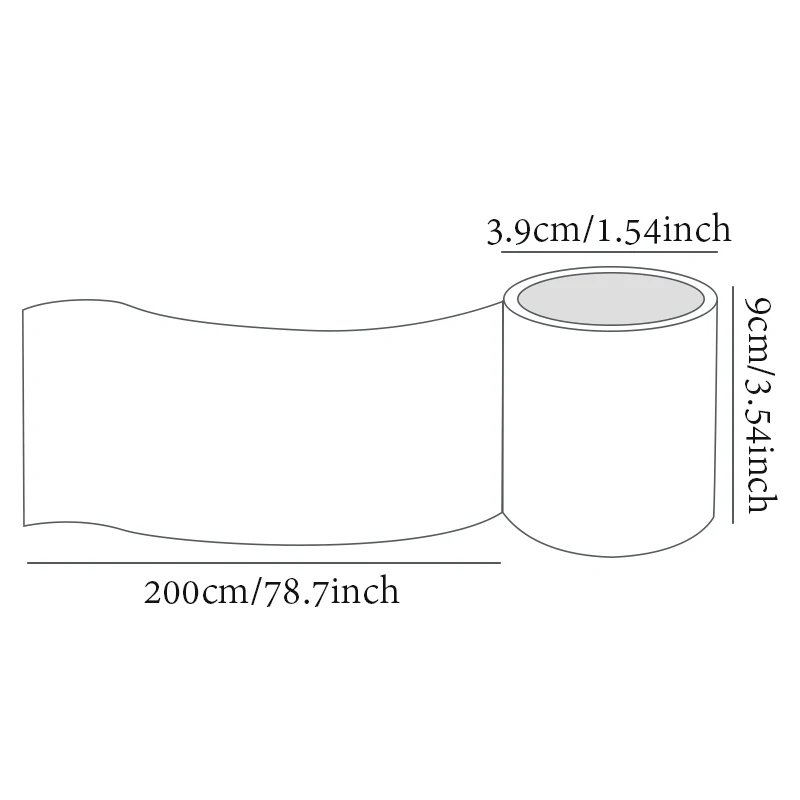 4Style 1Roll/bag Endless Frames Framing Series Long Loop Die Cut Tape Creative DIY Handbook Materials Decorative Scrapbook Photo
