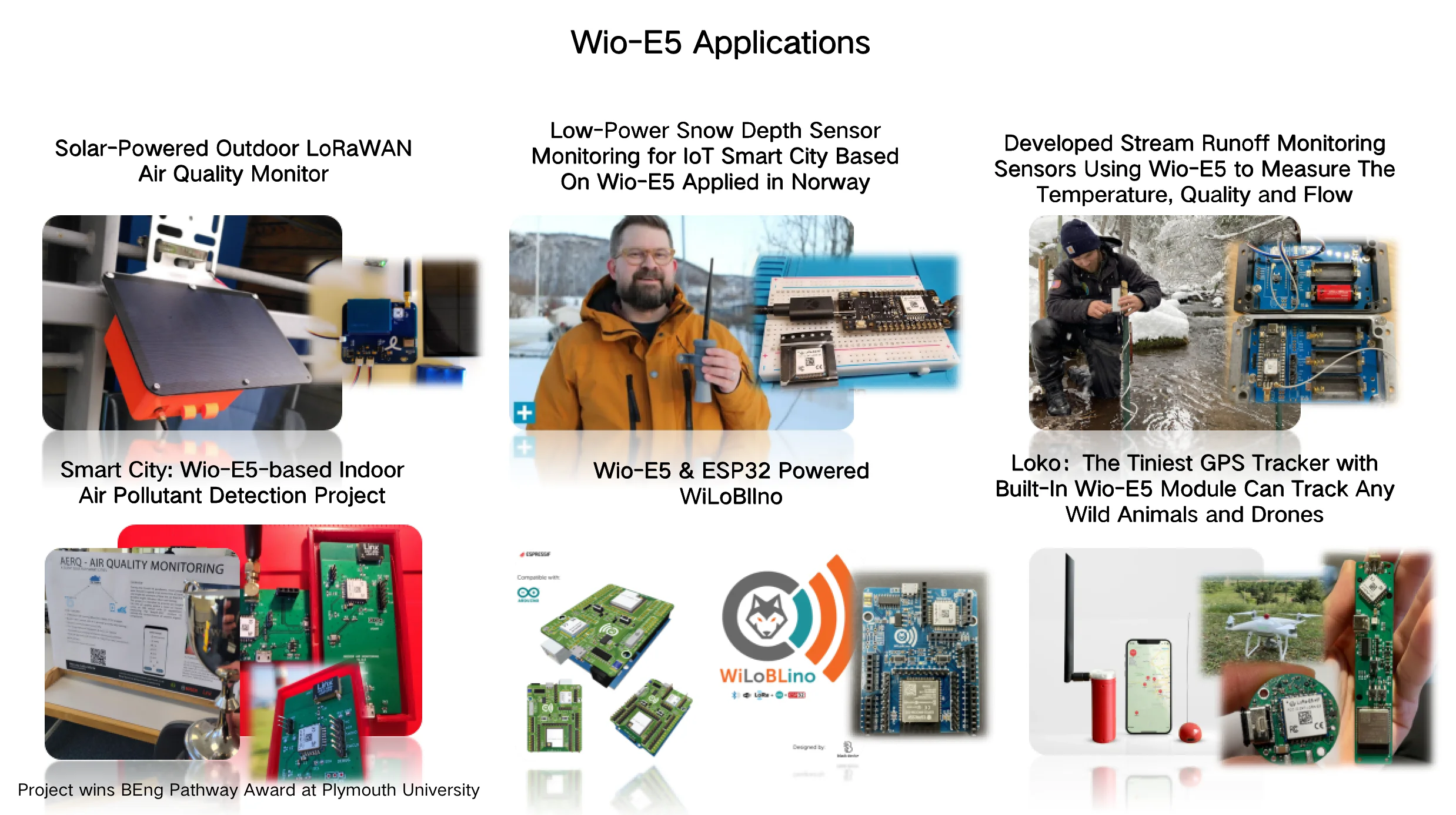 LoRa module 868 915 mhz -Wio-E5 Dev Kit - STM32WLE5JC, ARM Cortex-M4 and SX126x embedded, supports LoRaWAN on EU868 & US915