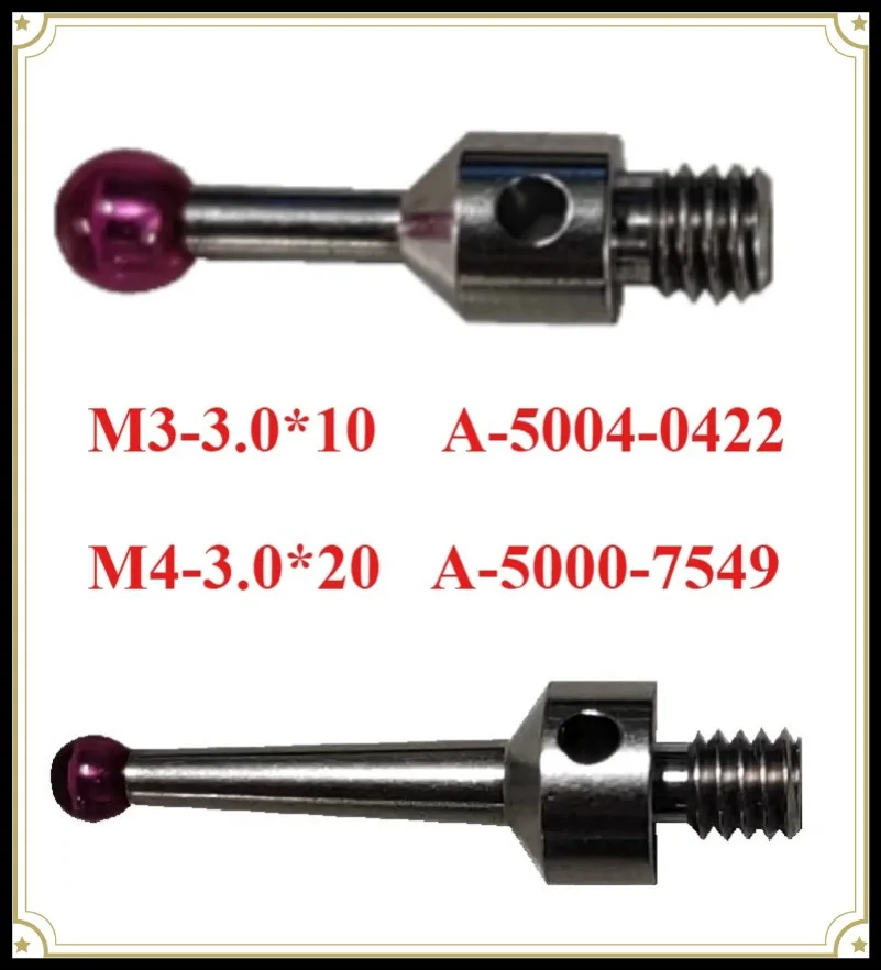 1PC High Precision Ruby Ball Stylus for Renishaw Articulated Arm CMM A-5004-0422 A-5000-7549