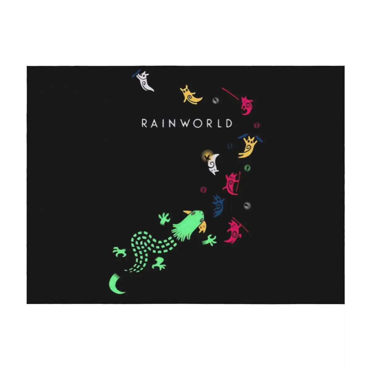 

Rain World Throw Blanket Comforter Blankets For Sofas anime Thins Blankets
