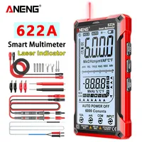 ANENG 622A 6000 Counts Infrared Laser Smart Multimeter AC/DC Voltage Meter Current Meter NCV Detector Diode Hz Temp Capacitor