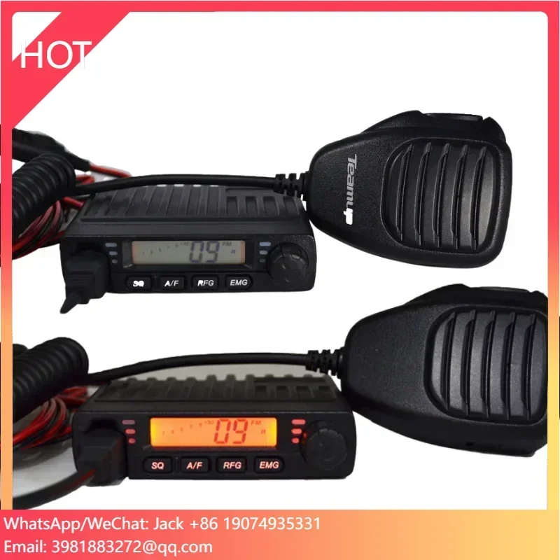 

TM29 Portable 10W VHF UHF CB Two-Way Radio 25.615~30.105MHz Smart Button Long Ran 15km Handheld Walkie Talkie FM AM Car Set