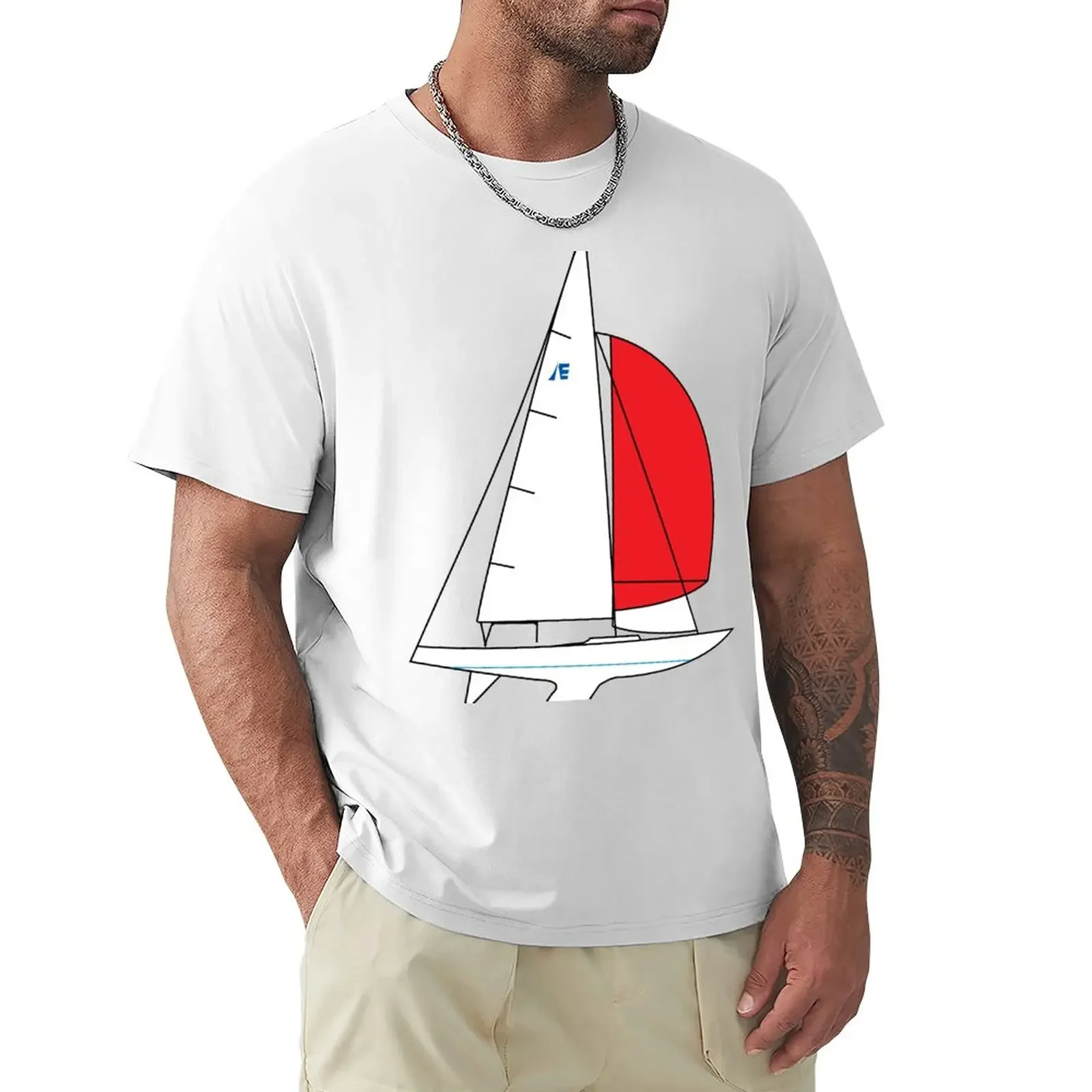 International Etchells Class Sailboat T-Shirt summer tops blanks customs design your own t shirts for men cotton