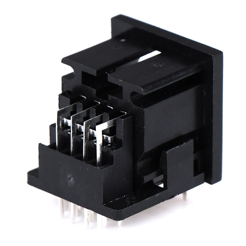 1 DIN Cắm Jack 13pin Tròn Jack Nữ PCB Gắn Đầu Nối S Nhà Ga