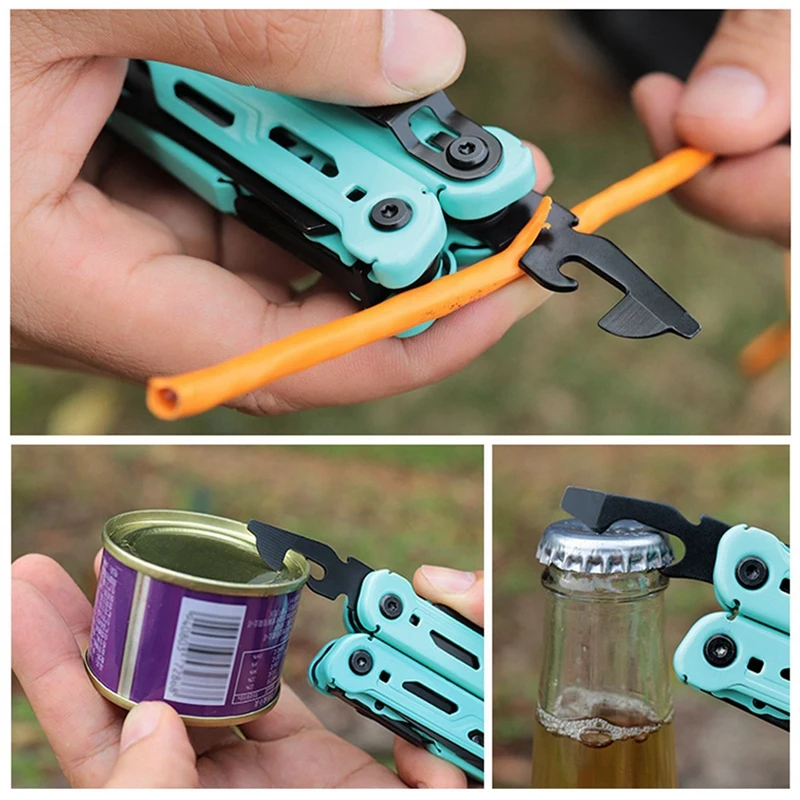 WFF Multi-Function Tool Folding Pliers Needle-Nosed Pliers Multi-Function Small Pliers Outdoor Emergency Survival Gadgets