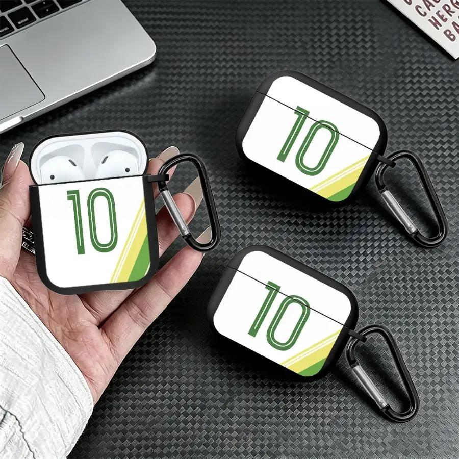 Earphone Cases Cover Case For Airpods 4 Pro2 3 Pro 2 1 Pro3 Number 10 Pattern