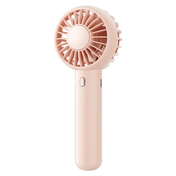 미니 휴대용 선풍기 휴대용 USB 충전 선풍기 냉각 전기 선풍기, 3 속도 조절, 강력한 야외 여행