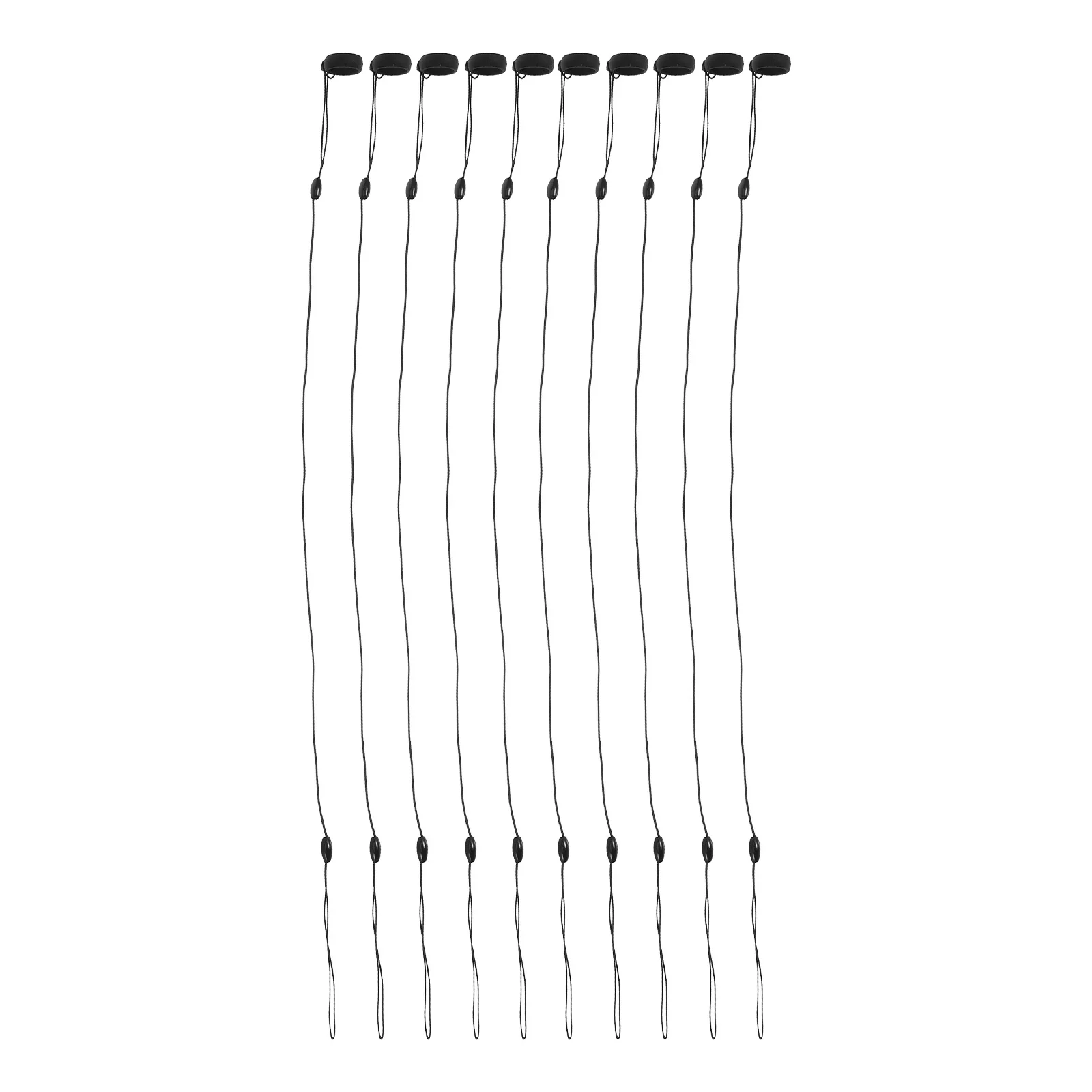 

10pcs Anti-Lost Lanyard For Pen High Elasticity Silicone Nylon Stylus Holder Keychain Neck Lanyard For Teachers Nurses