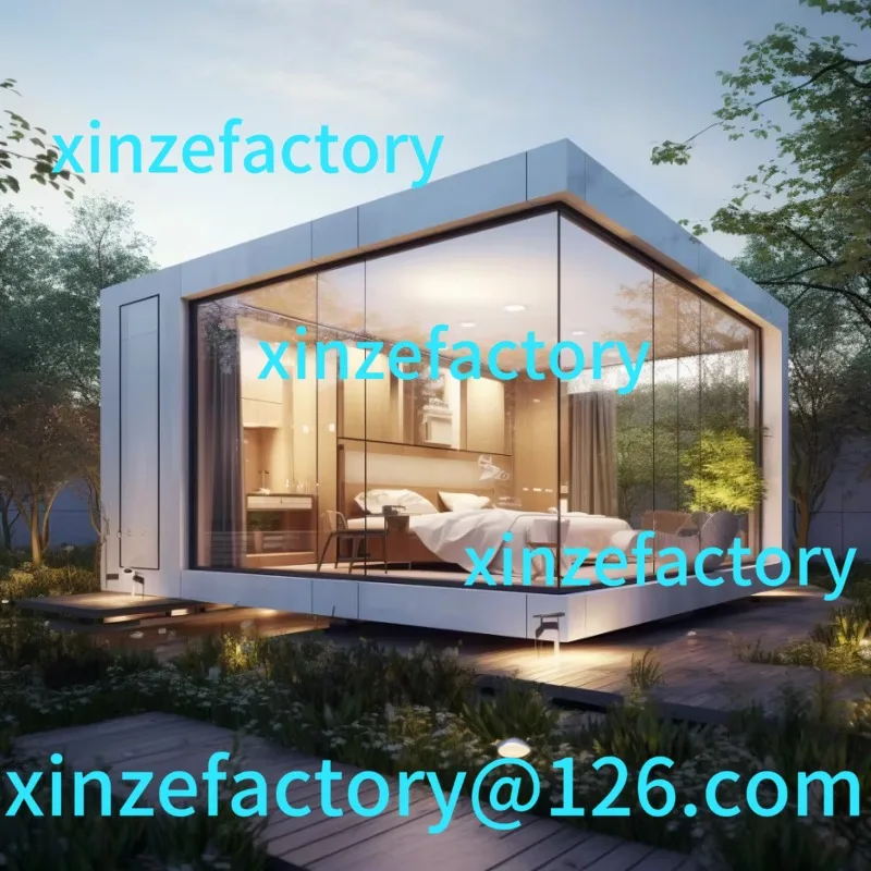 Pod de cabine blanc moderne préfabriqué de luxe personnalisable