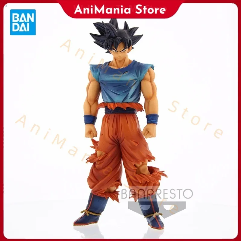 

100% Original Genuine Banpresto Dragon Ball Z Grandista Nero 28cm Son Goku With Black Hair Anime Action Figure