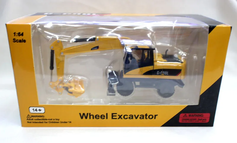 C-COOL 1:64 Simulation Engineering Vehicle Model Alloy Excavator