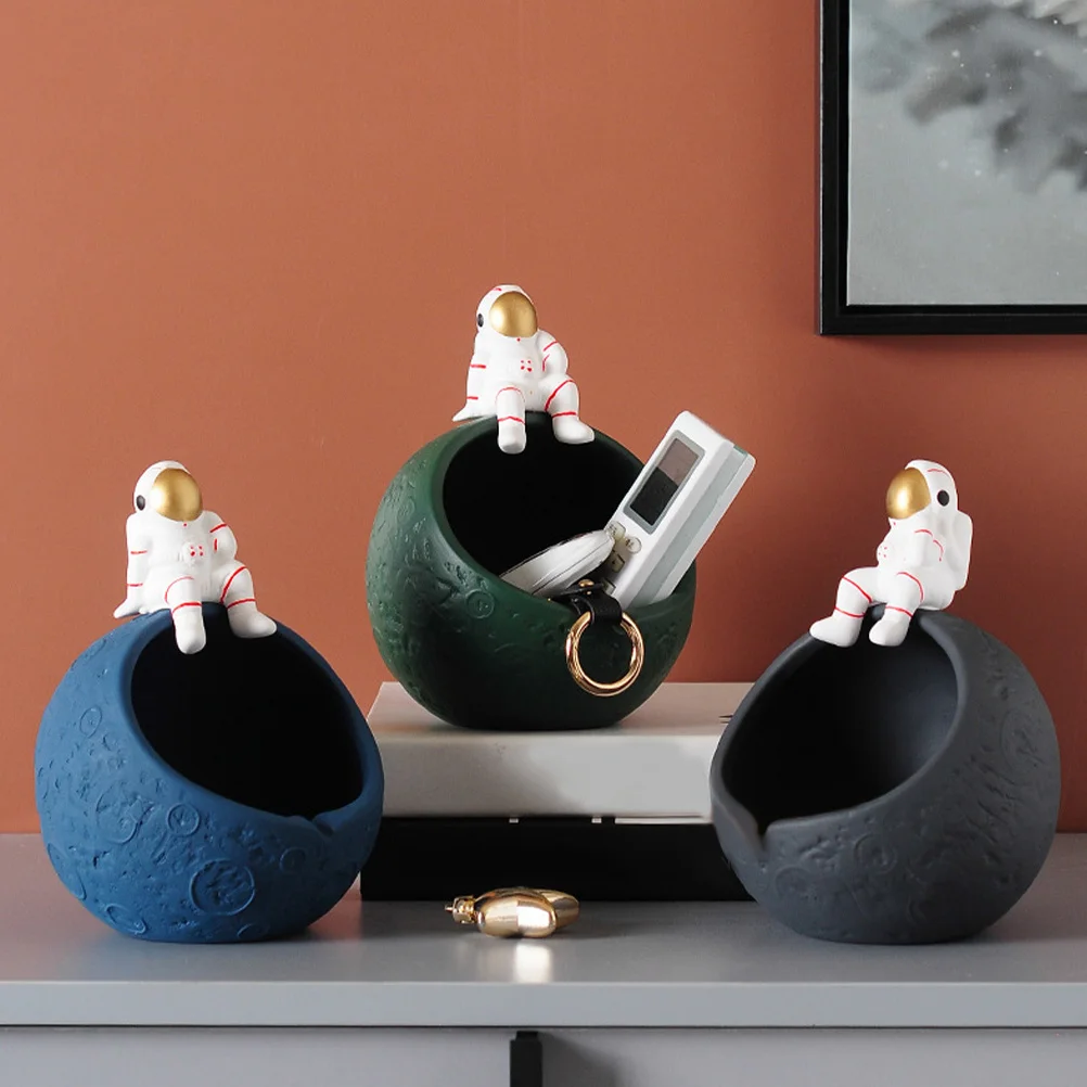

Ceramic Candy Bowl Astronaut Design Snack Fruit Container Party Wedding Dessert Storage Bowl Candy Dish Dessert Bowls