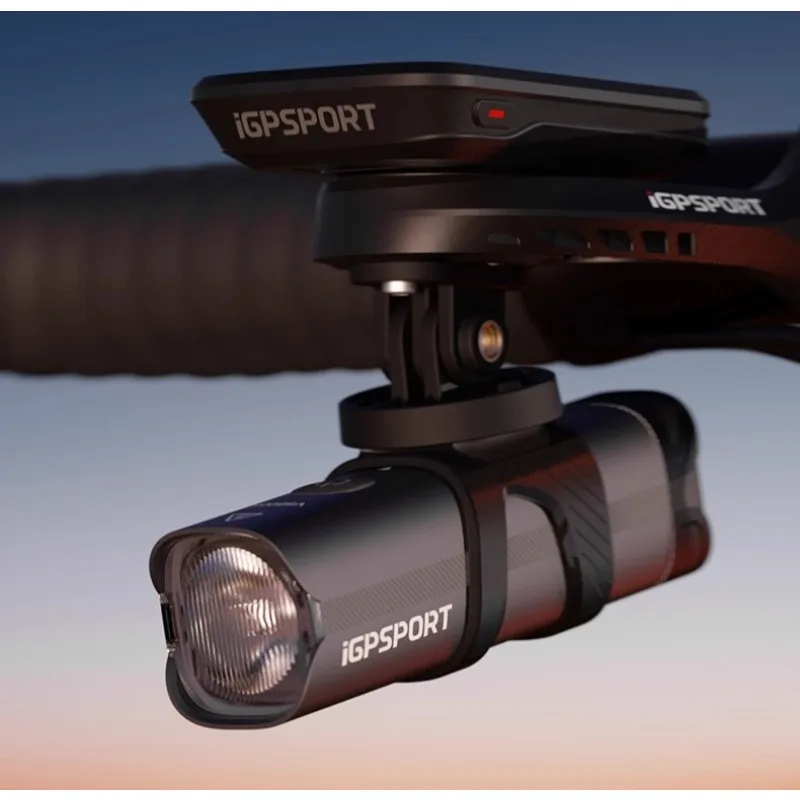 VS1200S Bike Front Light iGPSPORT Rainproof USB Rechargeable Bike