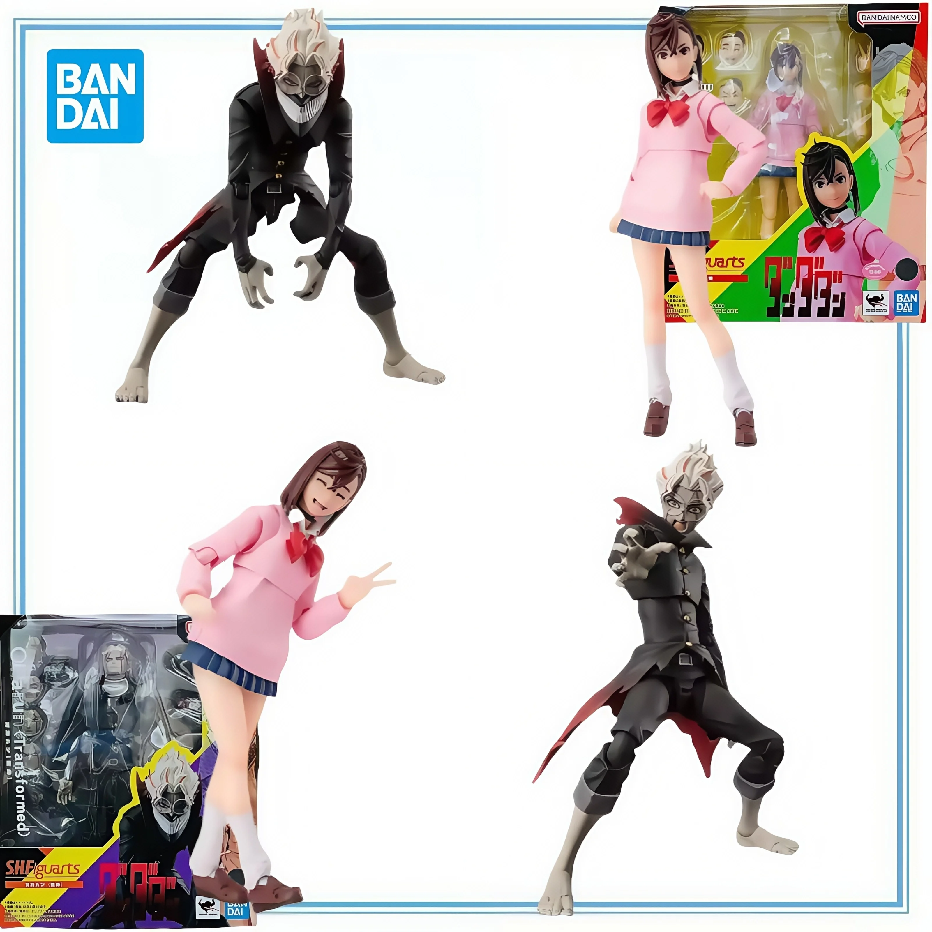 

BANDAI Original in Stock SHFiguarts DAN DA DAN Ayase Momo Takakura Ken Anime Cartoon Collection Series Model Cartoon Character