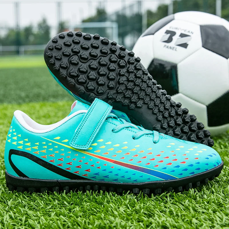 Messi-Chaussures de football pour enfants, Chaussures de football unisexes, Chaussures d'entraînement au futsal, Baskets de sport de la société, Offres de gros