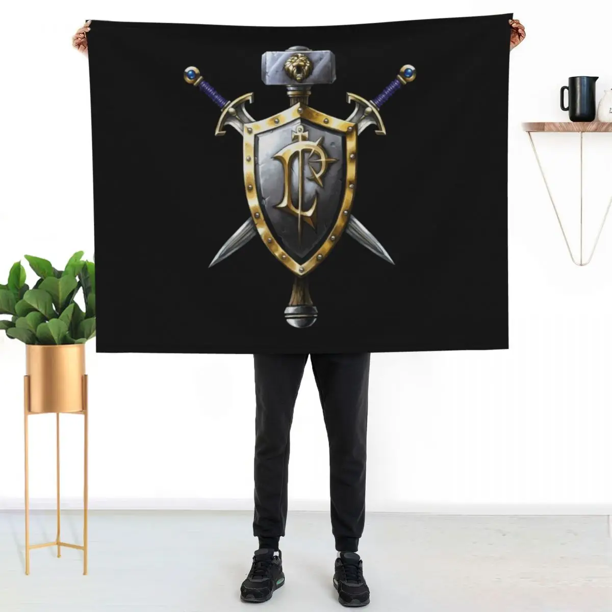 

Lordaeron Throw Blanket Air Conditioner Soft Blanket for Office Home