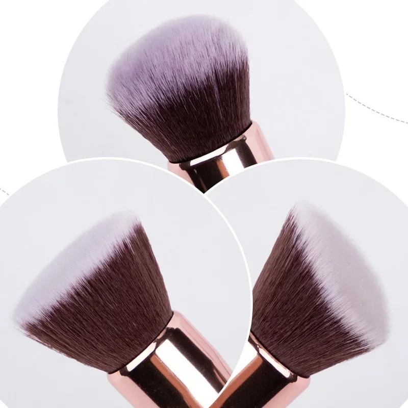 1Pc Pink Soft Contour Brush for Highlight Nose & Blush Makeup Multifunctional Face Repair Brushes & Tools Luxury High-end Gift