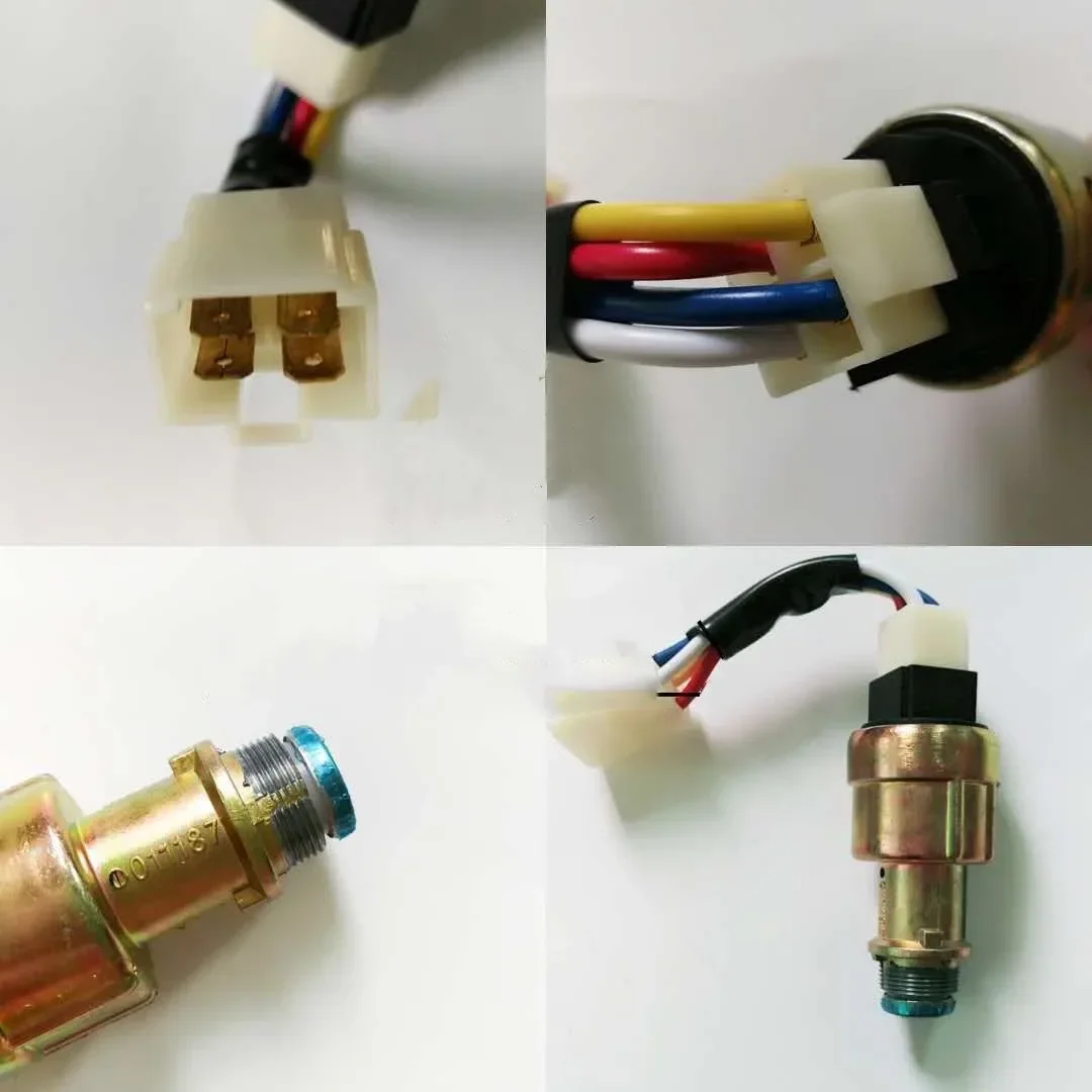 رافعة شوكية هليكوبتر بدء مفتاح الإشعال JK411 هانغتشو Liugong Longgong منصة Lifu 2345 طن مفتاح قفل الباب الكهربائي