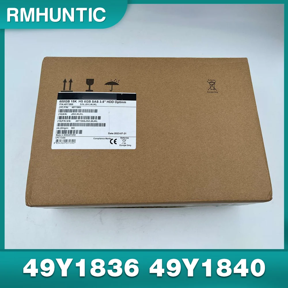 

Новинка для жесткого диска IBM 5210 DS3524 DS3512 DS3500 49Y1836 49Y1840 300G 10K SAS 2,5"