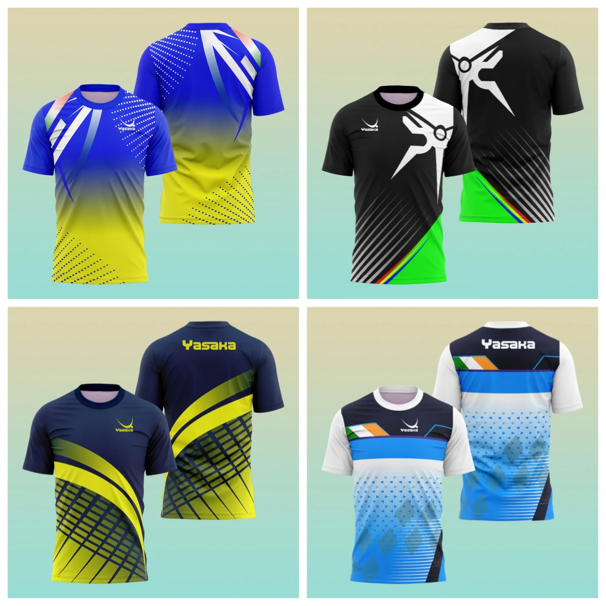 

2025 Summer Fitness Men's T-shirt Outdoor Badminton Tennis Sportswear Casual Loose Short Sleeve Top Fashion Running Wear