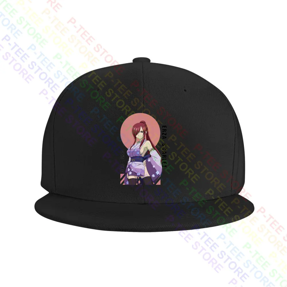 Fairy Tail Erza Scarlet Anime Baseball Cap Snapback Caps Knitted Bucket Hat