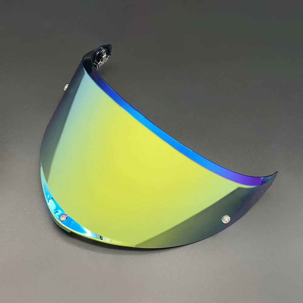 Motorcycle Helmet Replacement Visor High‑Definition Sun‑Protection Electroplated Lens Fit for K6 K6S Helmet Accessory