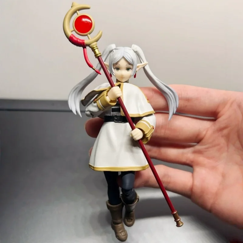 

Bandai Shf Frieren Beyond Journey'S End Elf Mage Articulated Action Figure Restock In Stock Collectible Anime Model Anime Fans