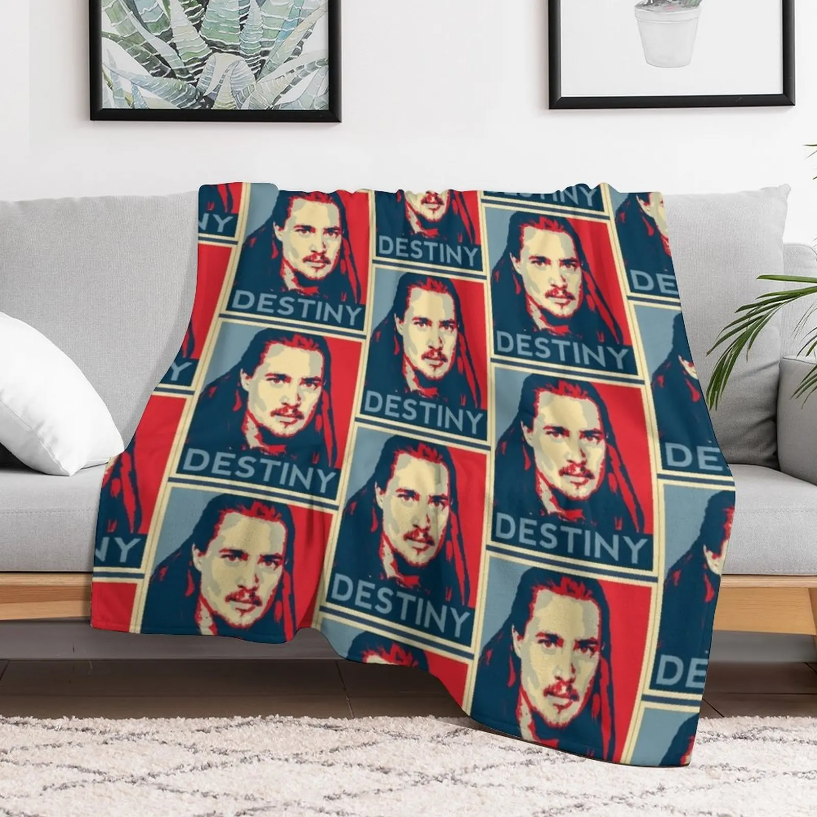 Uhtred_s Destiny Throw Blanket Compact Warm Blanket for Car Road Trip