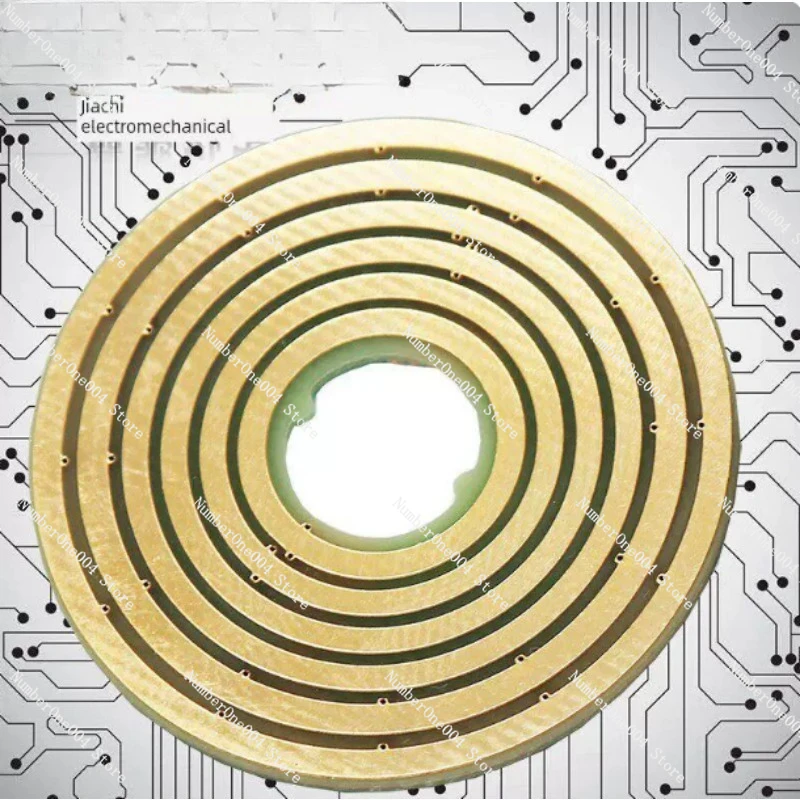 

Ultra-thin PCB Disc Slip Ring 360 Degree Non-Winding Precision Conductive Rotary Connector