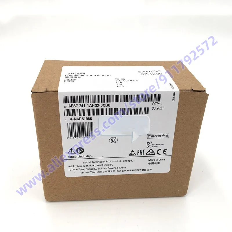 

Original S7-1200 CM1241 6ES7241-1CH32-0XB0(RS422/485) 6ES7241-1AH32-0XB0(RS232)