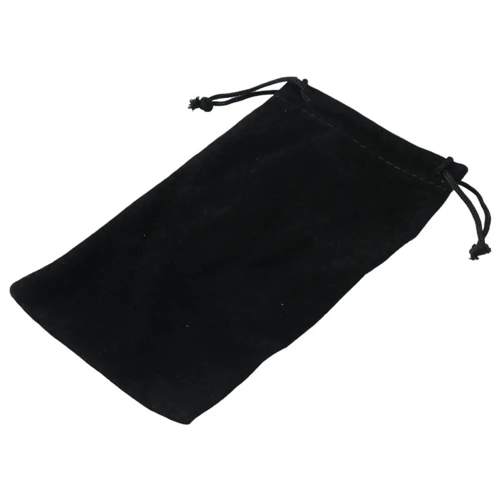 Soft Solid Color Eyewear Sunglasses Bag Eyeglasses Pouch Drawstring Pouch Bags Glasses Cloth Bags
