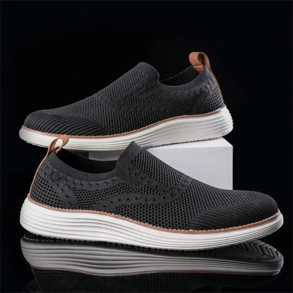 Large Dimensions Knitting Sports-et-leisure Casual Luxury Sneakers For Mens Blue Shoes Sport Flatas New Fast Luxe