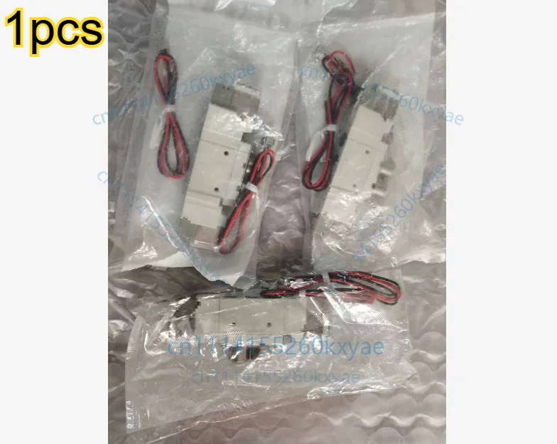 1pcs new two-slot five-way pilot solenoid valve model: sy5220-5lze-c6, 5sy5220-5lz-c6