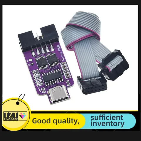 GREATZT DC 1.2V-3.3V Type-C USB Blaster Downloader For ALTERA CPLD/FPGA JTAG Altera Programmer For Arduino