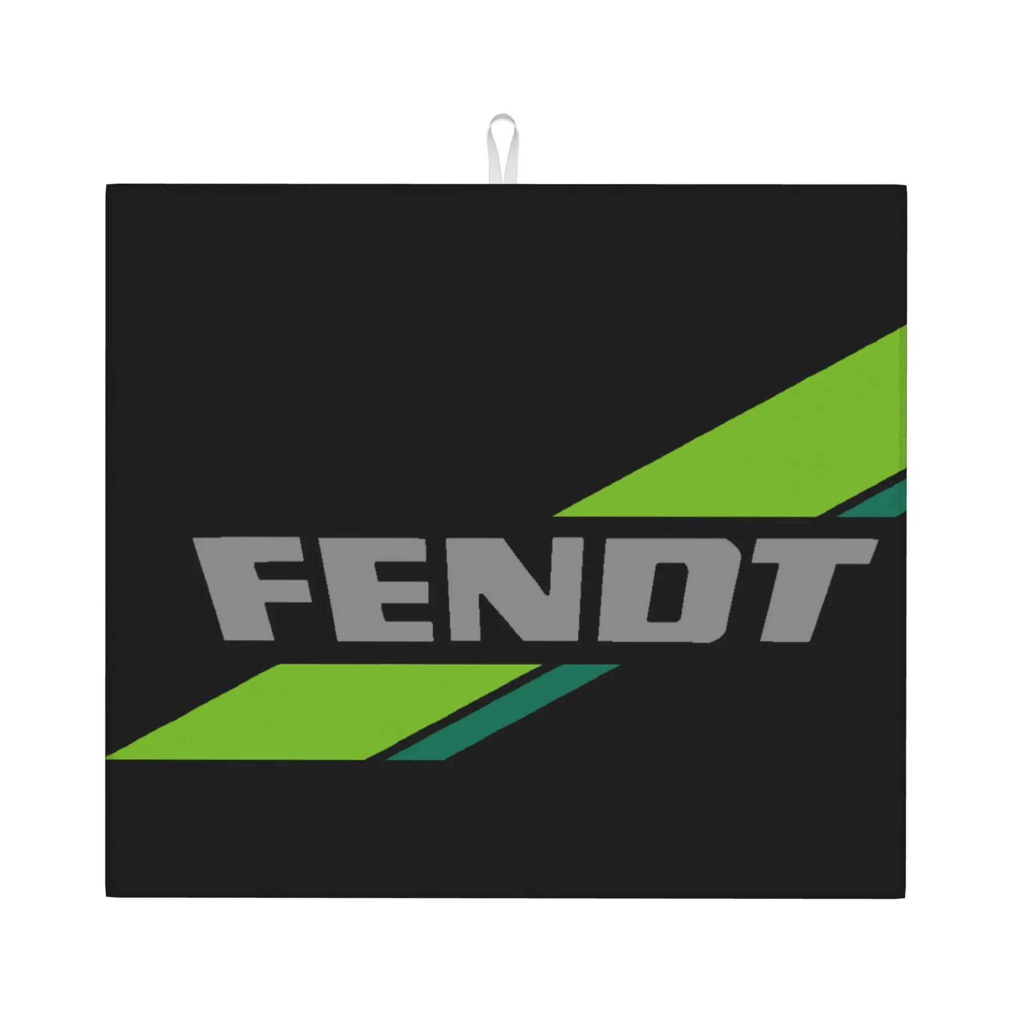 Fendt Tractor Logo Non‑Slip Waterproof Absorbent Barware Tableware Oil Proof Reusable  Bathroom Drying Mat For Kitchen