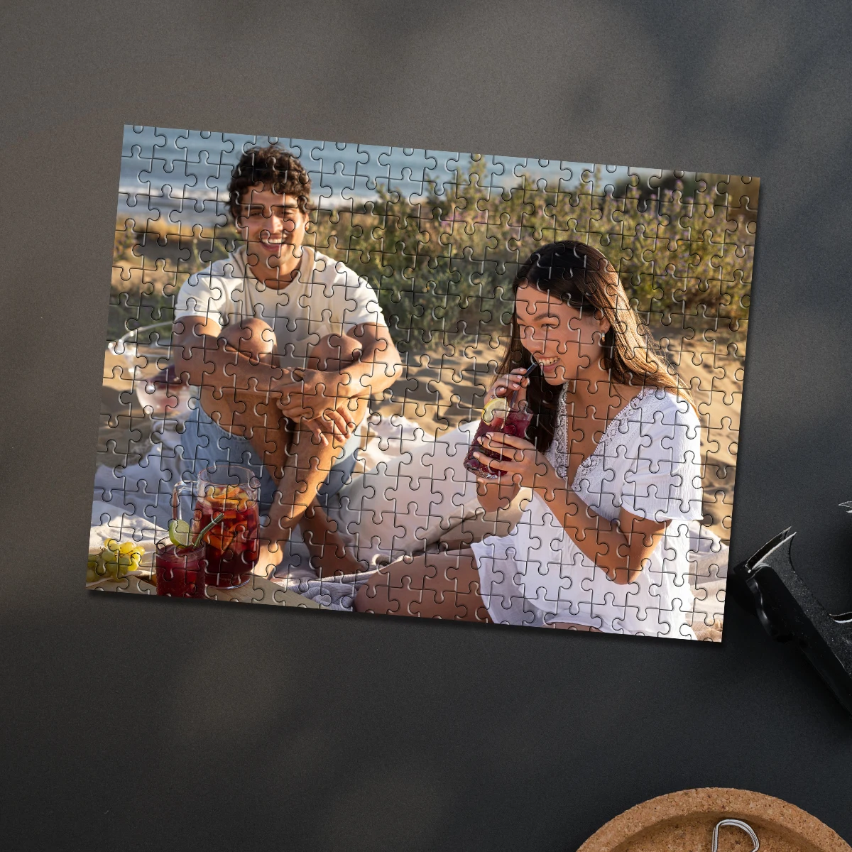 35/300/500/1024pcs Personalized Custom Photo Puzzle couple Gifts For Kids Customized Photo Wooden Name Personalized Photo Gift P