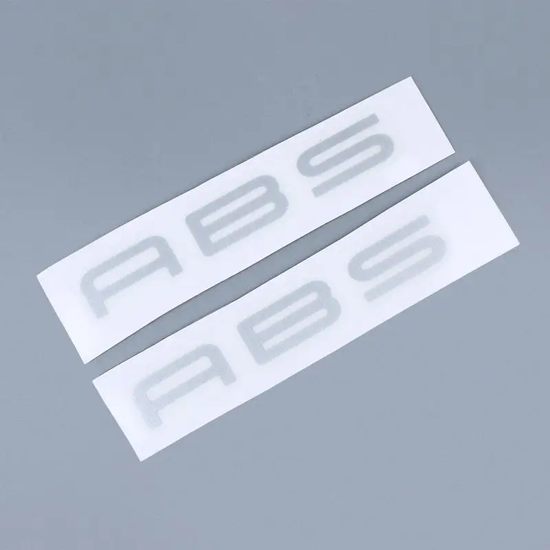 Adesivos abs dianteiros para carenagem de motocicleta, decalques universais para 300 400 z650 zzr1100 z1000 h2 z750 z800 w800 versys