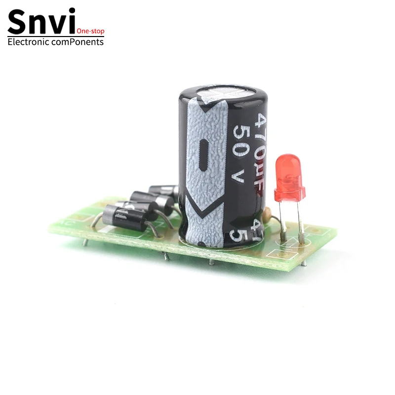 Snvi AC to DC power conversion module 1N4007 full bridge rectifier filter 12V 1A AC DC converter