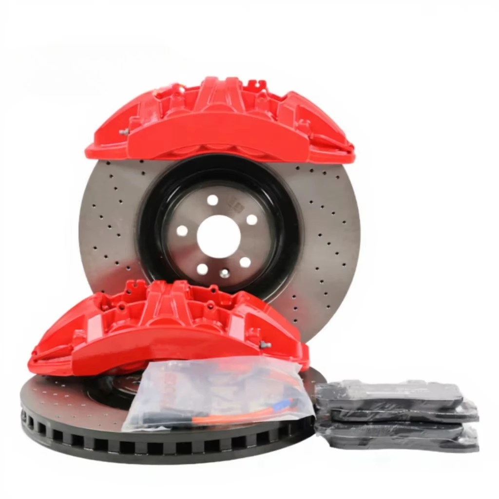 

Big Brake Kit 6-Piston Calipers with Custom Steel Disc Discs