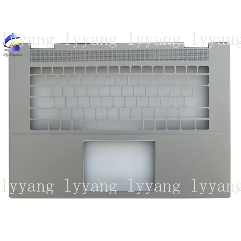 f  New For Dell inspiron 16Plus 7630 7635 Upper Case Palmrest Cover Silver 0MJGK6