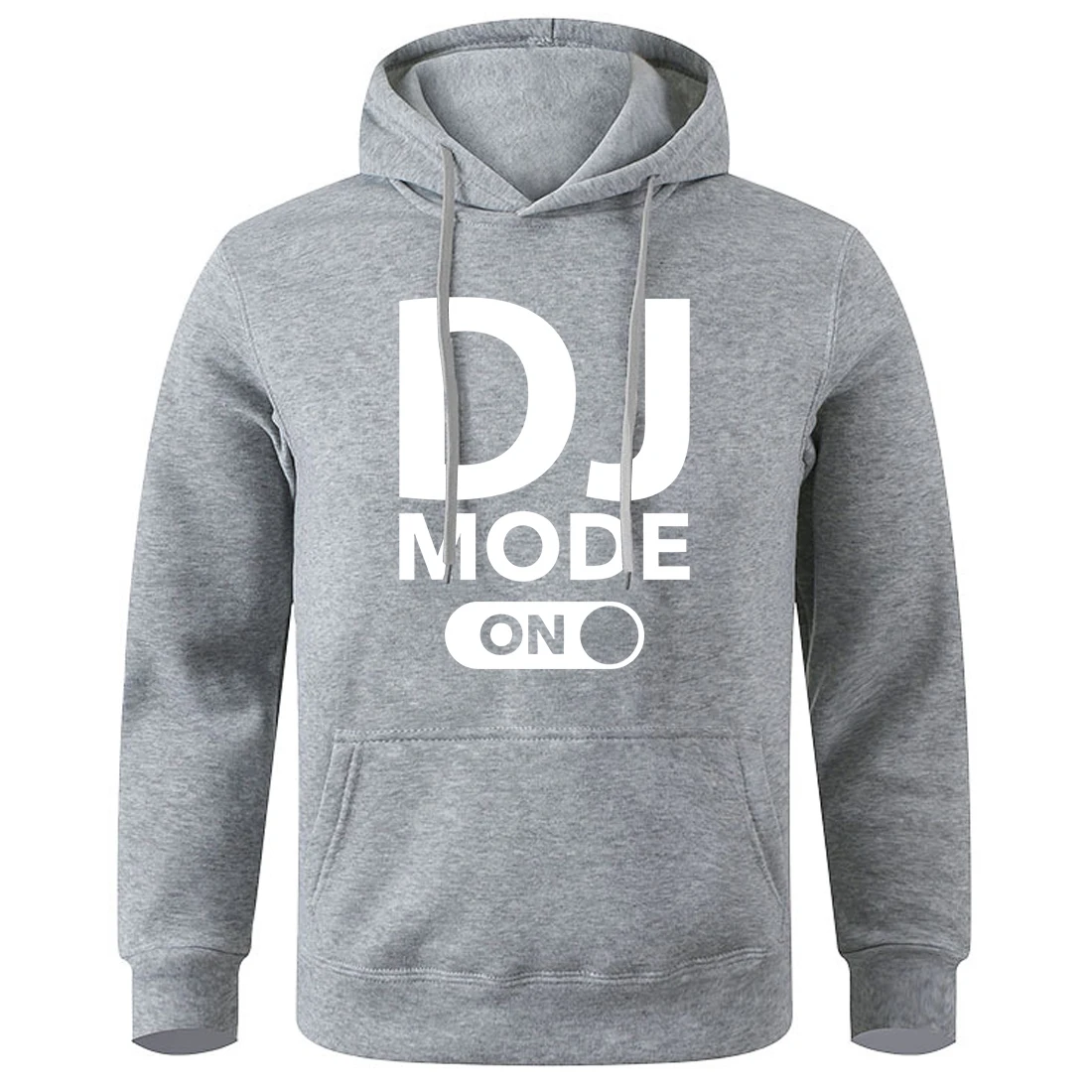 Dj Mode On Printing Male Hoodies Vintage Creativty Sweatshirts Fashion Oversized Fleece Sportwear Classic Simple Comfy Clothes