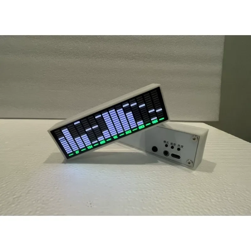 LED music spectrum display board pickup ambient light voice-activated car spectrum e-sports room atmosphere rhythm light