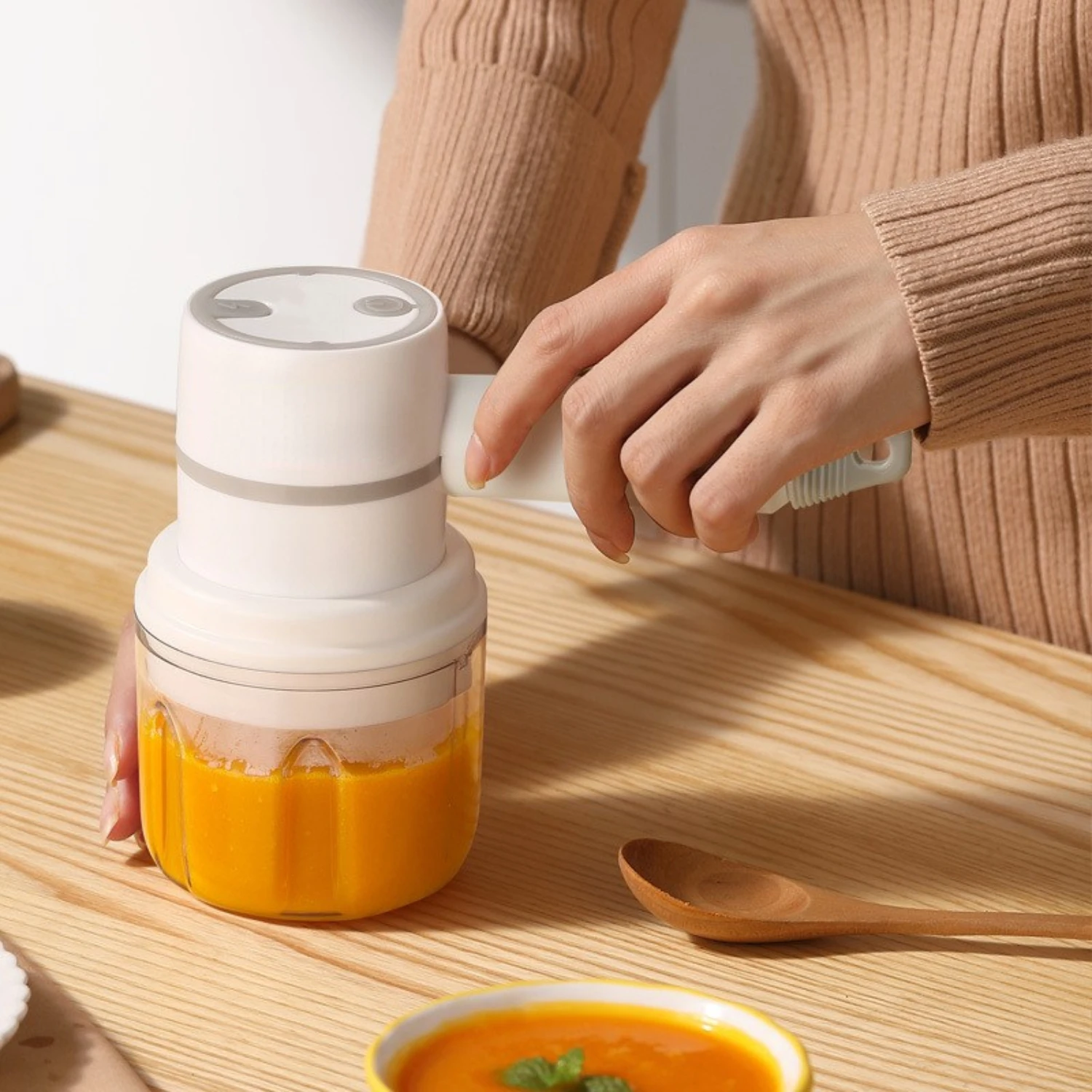 Mikser bezprzewodowy Mini mikser do kruszenia warzyw / kruszarka do miksera