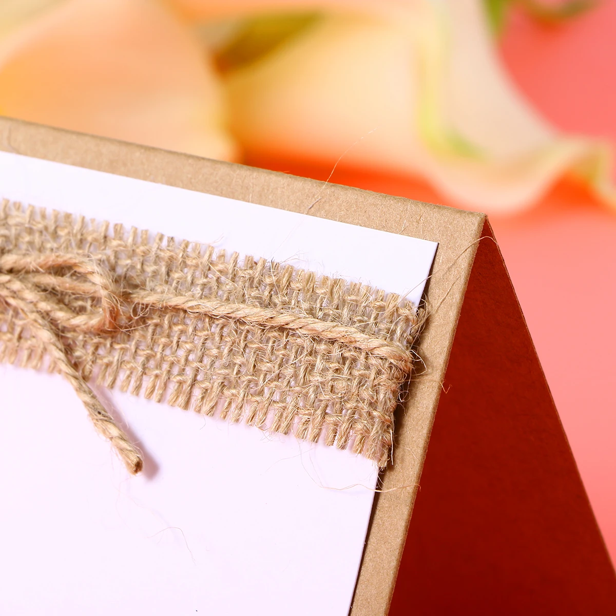 

10Pcs Shabby Chic Table Place Cards Jute Rope Wedding Banquet Decorations Table Place Cards Guest Name Card Rustic Name Card