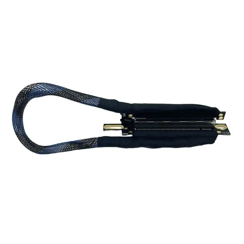 

652F PCIE 5.0 X16 Extension Cable for GPU Graphics Card Extension Cord Flexible