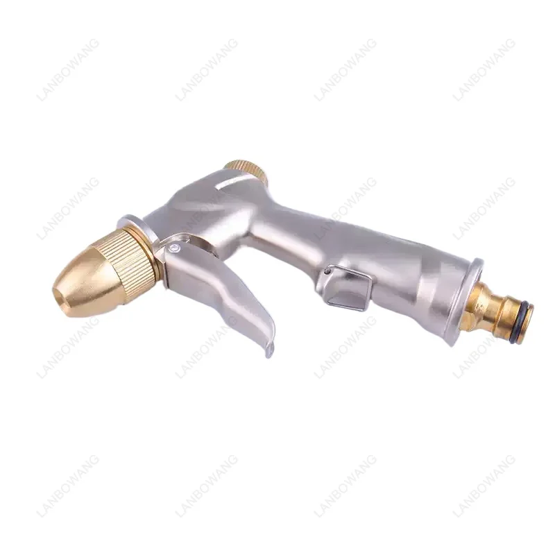Aluminum Alloy High Pressure Water Gun Set, Pneumatic Cleaning Flushing Gun for CNC Machine Tool Machining Center