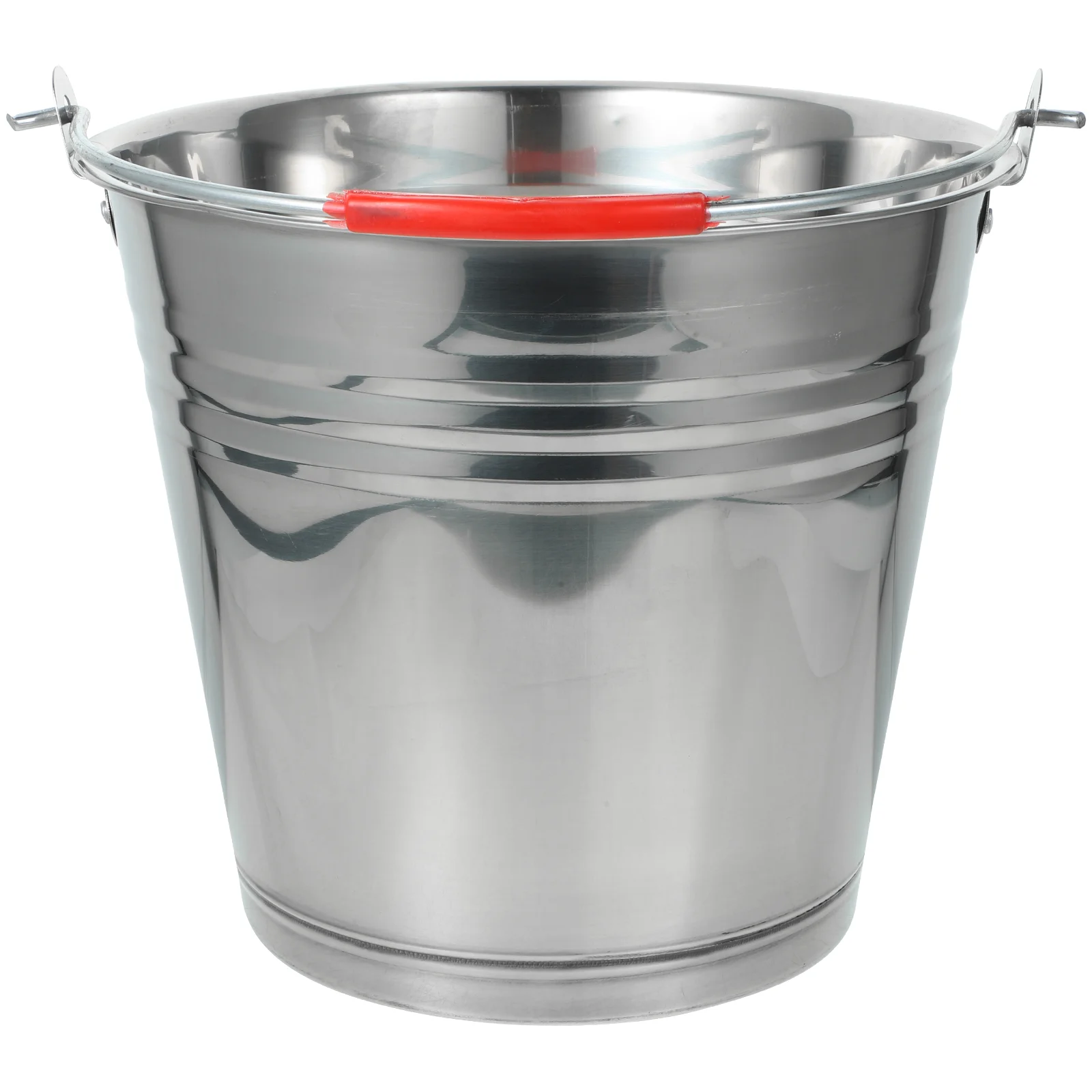 Watering Stainless Steel Bucket Multipurpose Milk Multifunction Holder with Lid