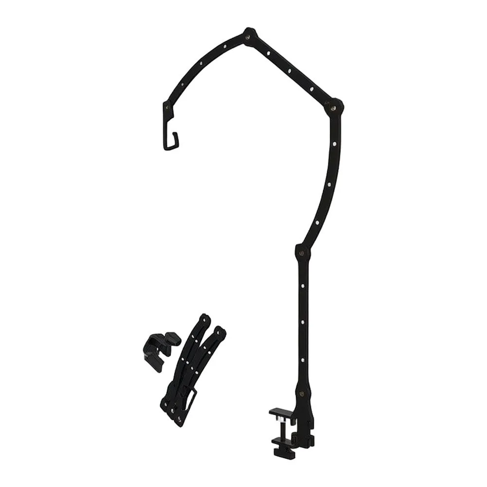 Folding Portable Light Stand for Outdoor Use For Adjustable Height 820mm Iron Pole for Lanterns Bird Feeders Wind Chimes